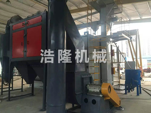 拋丸除塵系統實景圖